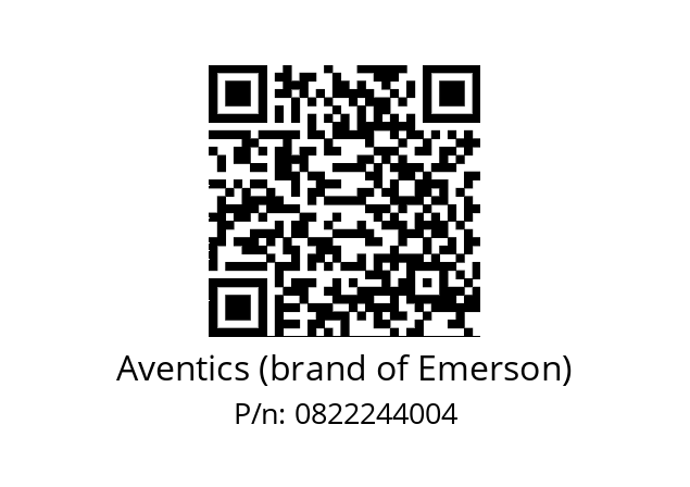   Aventics (brand of Emerson) 0822244004