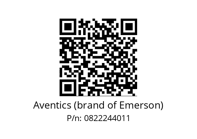   Aventics (brand of Emerson) 0822244011