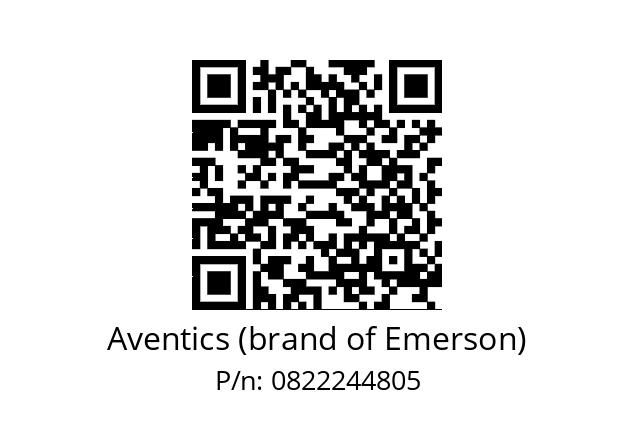   Aventics (brand of Emerson) 0822244805