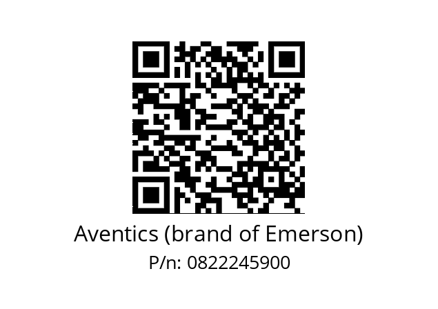   Aventics (brand of Emerson) 0822245900