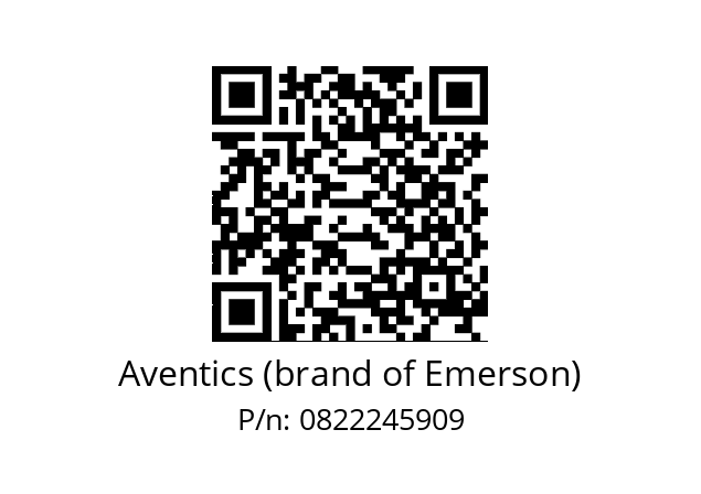   Aventics (brand of Emerson) 0822245909