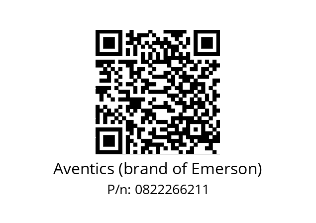   Aventics (brand of Emerson) 0822266211