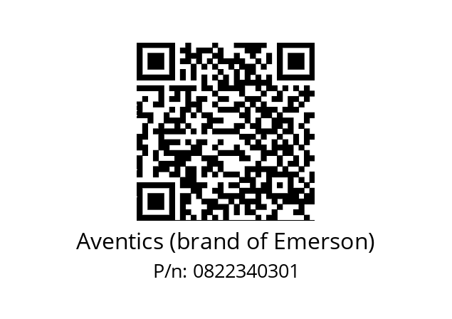   Aventics (brand of Emerson) 0822340301