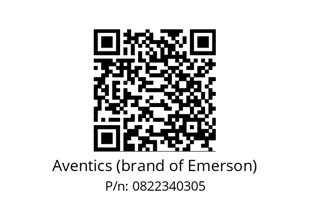   Aventics (brand of Emerson) 0822340305