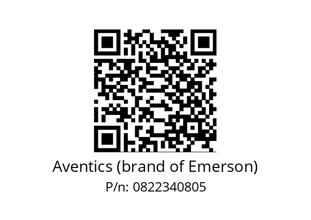   Aventics (brand of Emerson) 0822340805