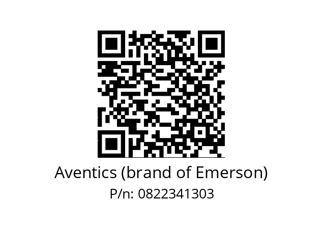   Aventics (brand of Emerson) 0822341303