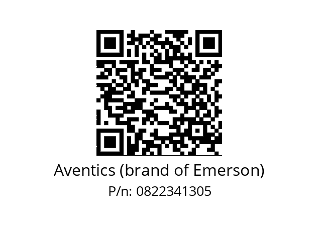   Aventics (brand of Emerson) 0822341305