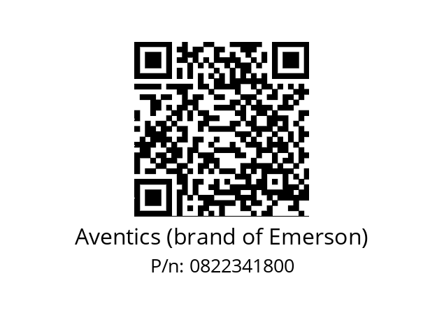   Aventics (brand of Emerson) 0822341800