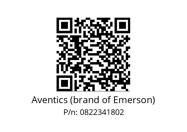   Aventics (brand of Emerson) 0822341802