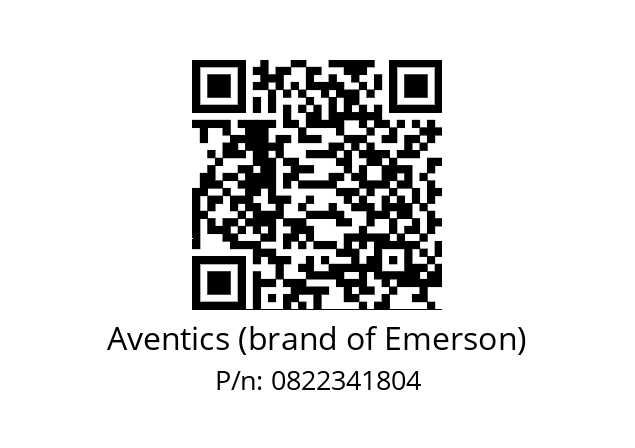   Aventics (brand of Emerson) 0822341804