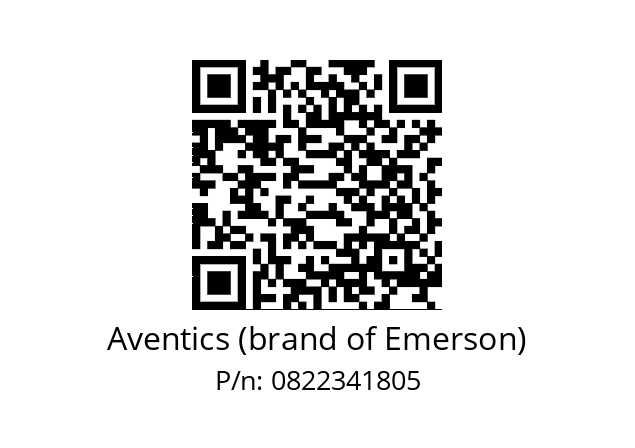   Aventics (brand of Emerson) 0822341805