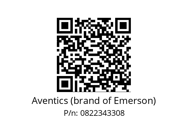   Aventics (brand of Emerson) 0822343308