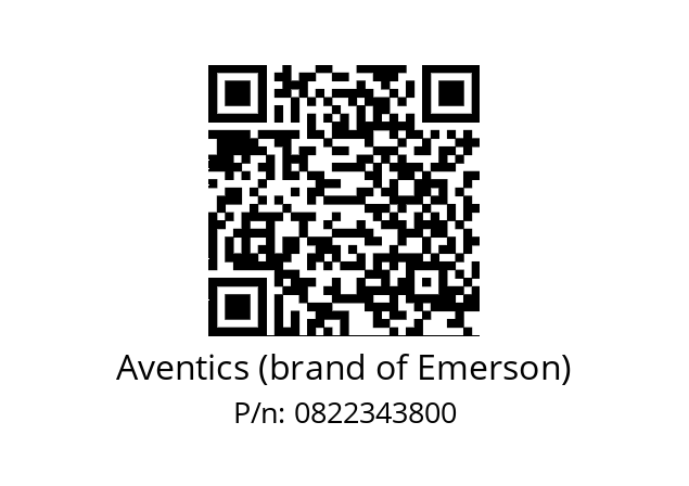   Aventics (brand of Emerson) 0822343800