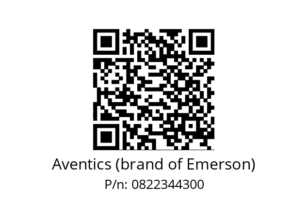   Aventics (brand of Emerson) 0822344300