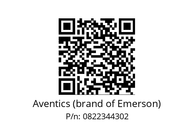   Aventics (brand of Emerson) 0822344302