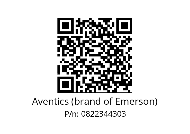   Aventics (brand of Emerson) 0822344303