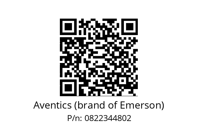   Aventics (brand of Emerson) 0822344802