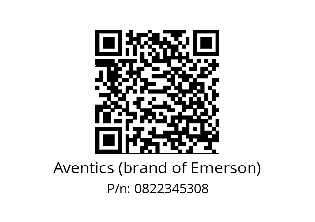   Aventics (brand of Emerson) 0822345308