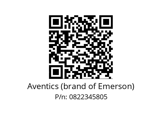   Aventics (brand of Emerson) 0822345805