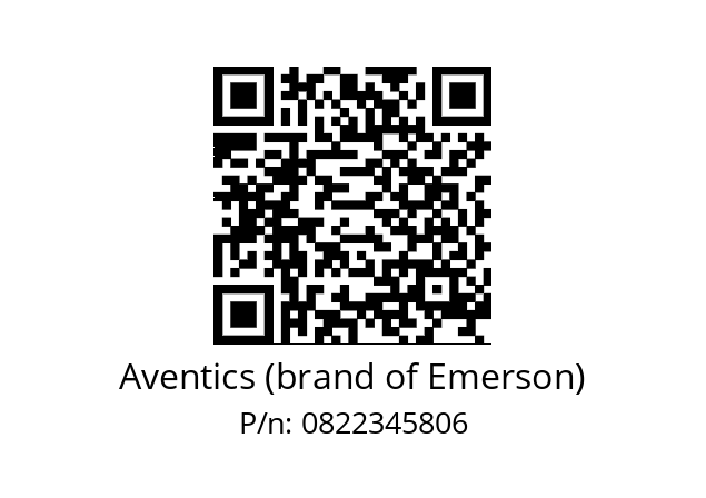   Aventics (brand of Emerson) 0822345806