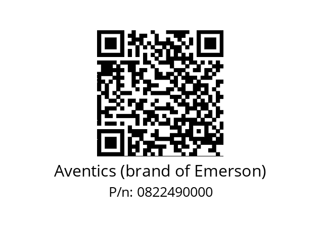   Aventics (brand of Emerson) 0822490000