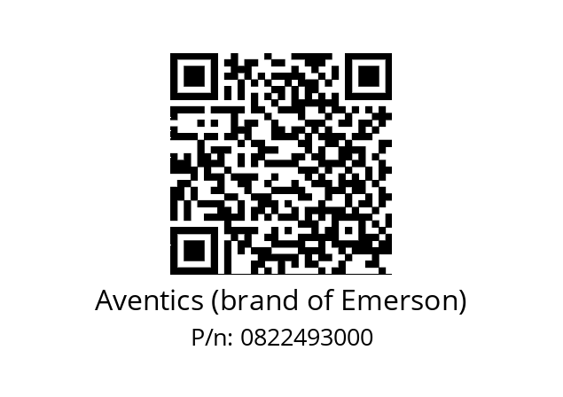   Aventics (brand of Emerson) 0822493000