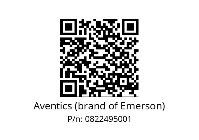   Aventics (brand of Emerson) 0822495001