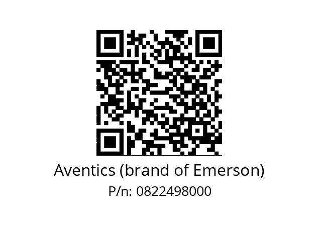   Aventics (brand of Emerson) 0822498000