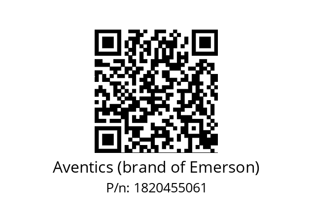   Aventics (brand of Emerson) 1820455061