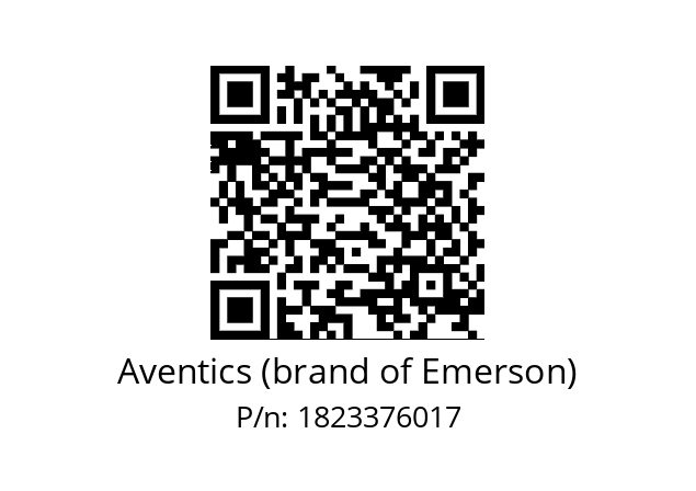   Aventics (brand of Emerson) 1823376017