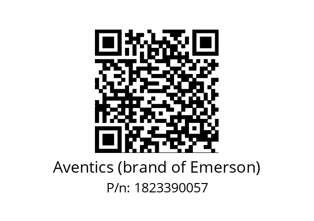   Aventics (brand of Emerson) 1823390057