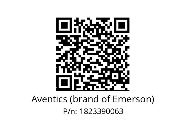   Aventics (brand of Emerson) 1823390063