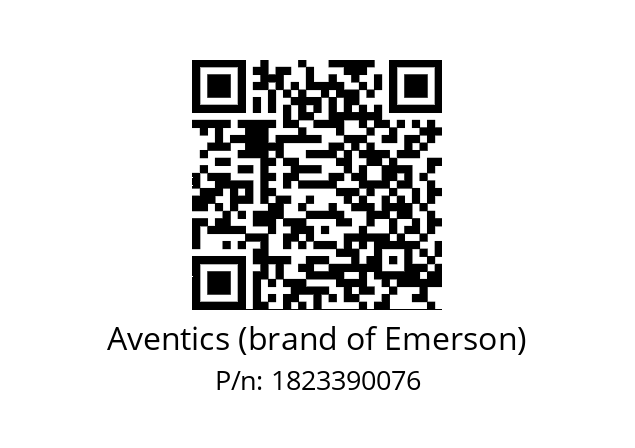   Aventics (brand of Emerson) 1823390076