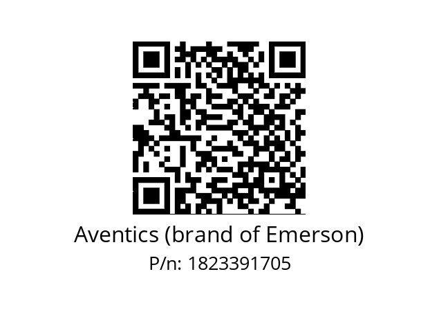   Aventics (brand of Emerson) 1823391705