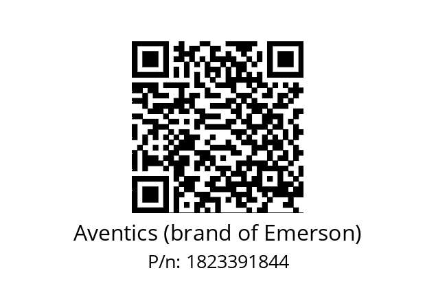   Aventics (brand of Emerson) 1823391844