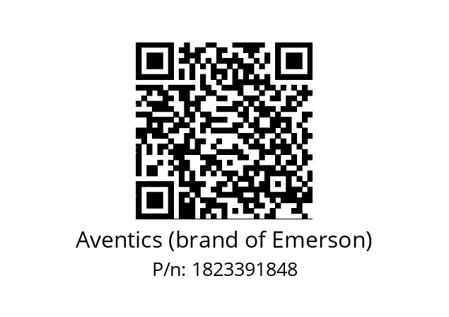   Aventics (brand of Emerson) 1823391848