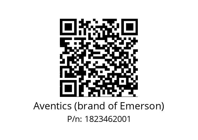   Aventics (brand of Emerson) 1823462001