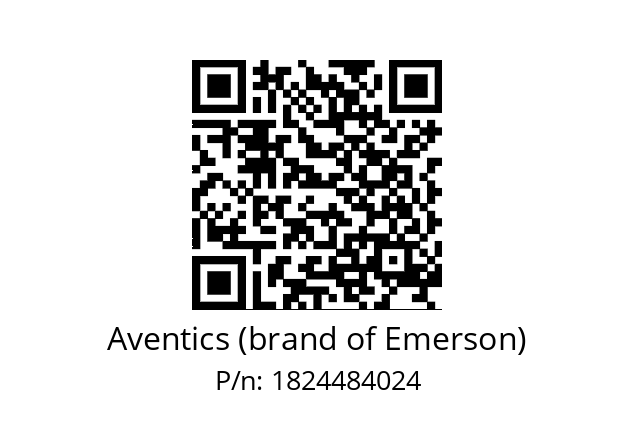   Aventics (brand of Emerson) 1824484024