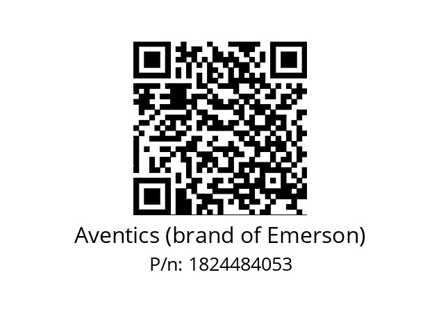   Aventics (brand of Emerson) 1824484053