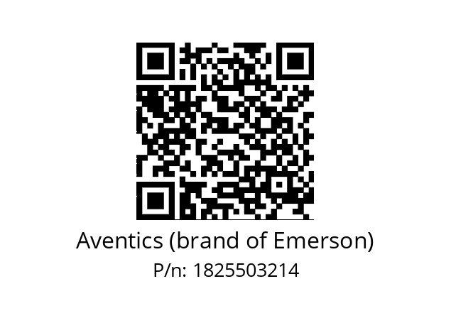   Aventics (brand of Emerson) 1825503214