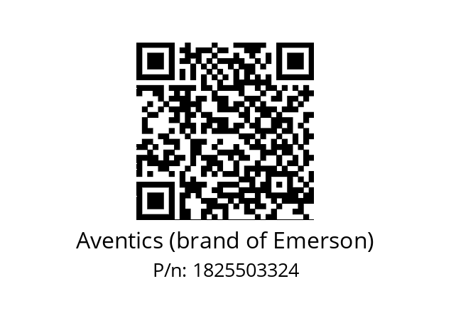   Aventics (brand of Emerson) 1825503324