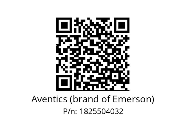   Aventics (brand of Emerson) 1825504032