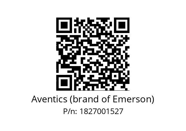   Aventics (brand of Emerson) 1827001527