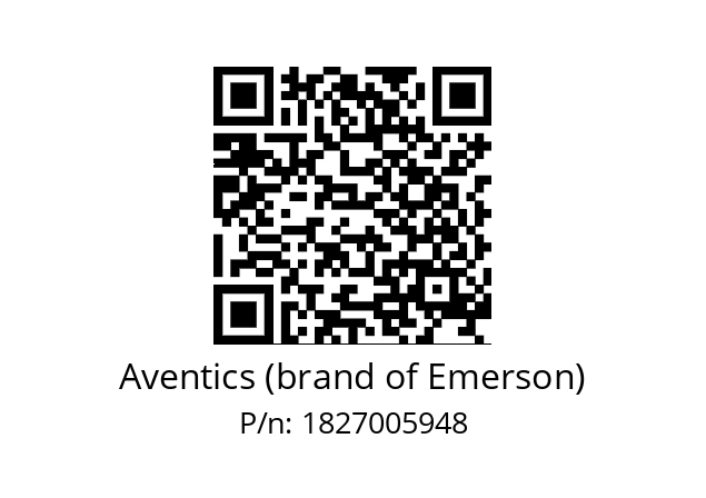   Aventics (brand of Emerson) 1827005948