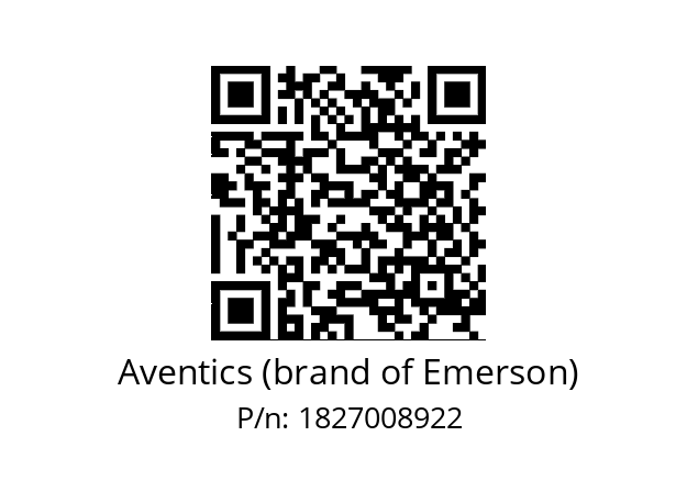   Aventics (brand of Emerson) 1827008922