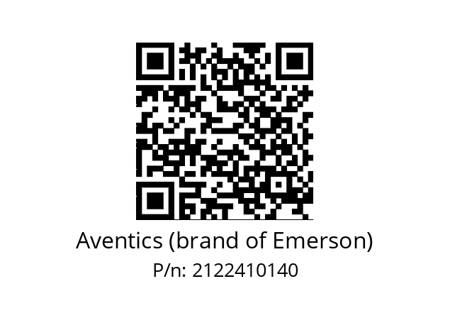   Aventics (brand of Emerson) 2122410140