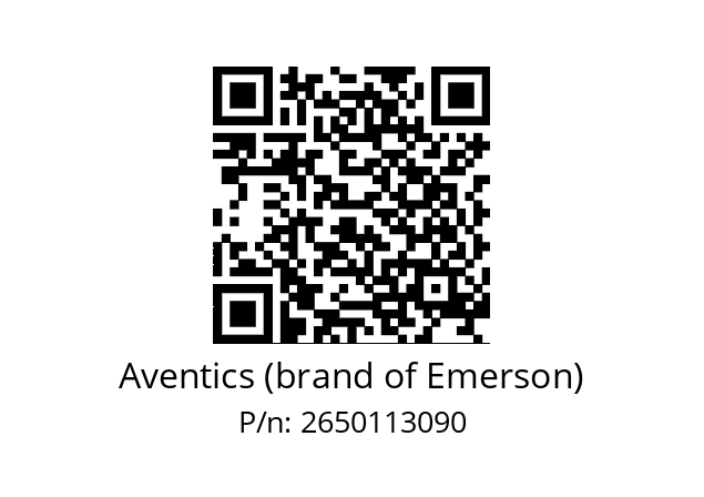   Aventics (brand of Emerson) 2650113090