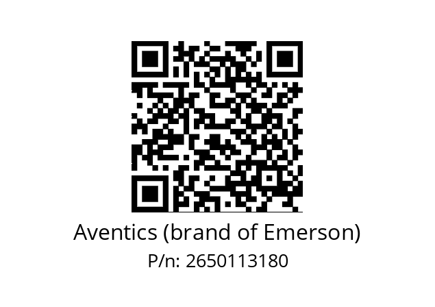   Aventics (brand of Emerson) 2650113180