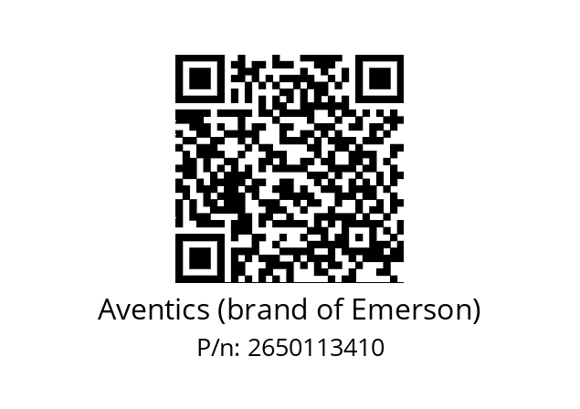   Aventics (brand of Emerson) 2650113410