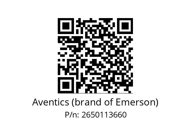   Aventics (brand of Emerson) 2650113660